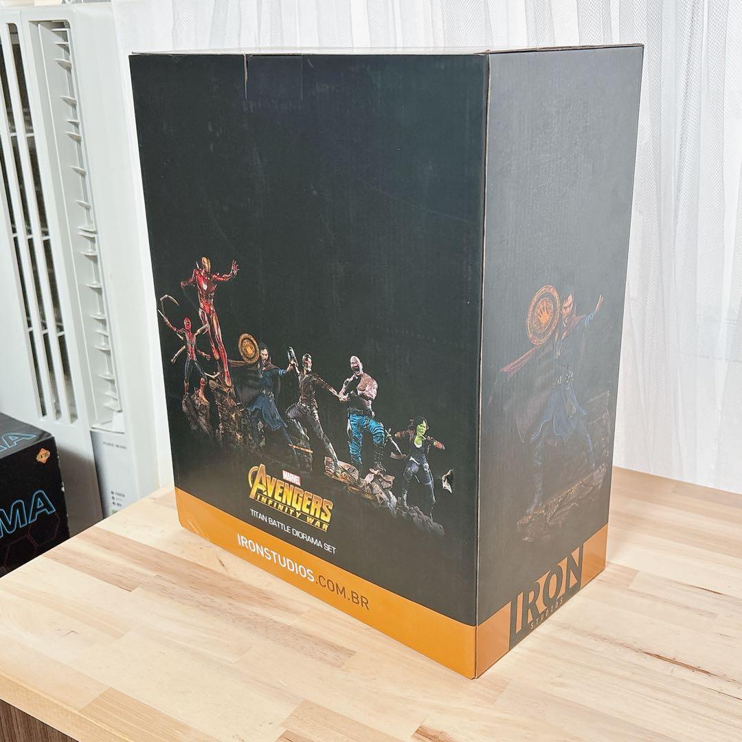 未使用 IronStudios ドクターストレンジ 1/10インフィニティウォー