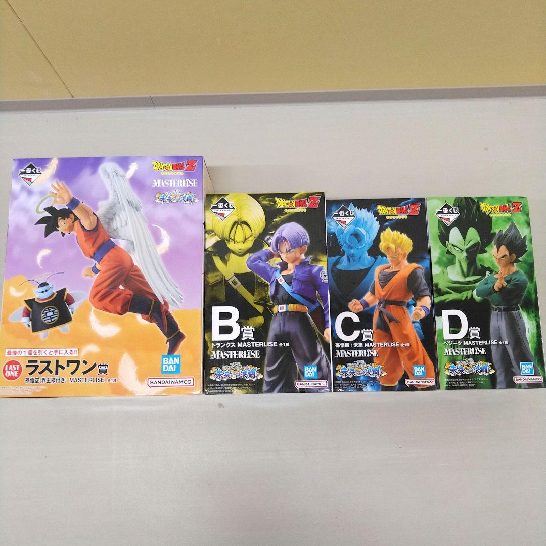 一番くじ　ドラゴンボール　未来への決闘　フィギュア4体セット