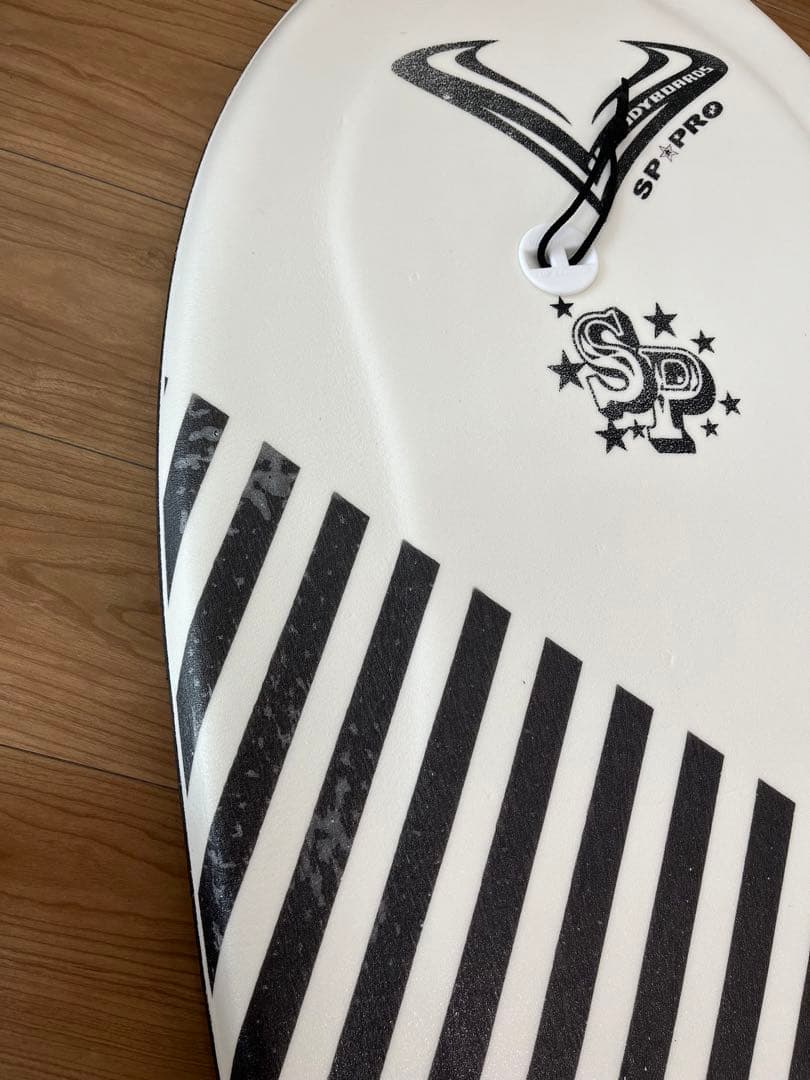Vボディーボード　92.5センチ　SP Pro 白黒ストライプ