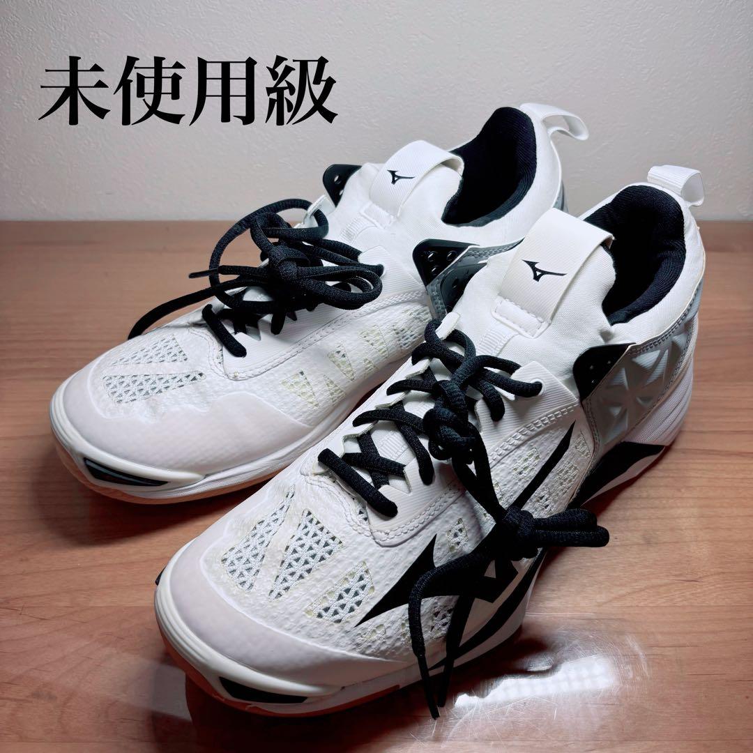【未使用級】ミズノ　ウエーブモーメンタム エリート　　バレーシューズ　26.5