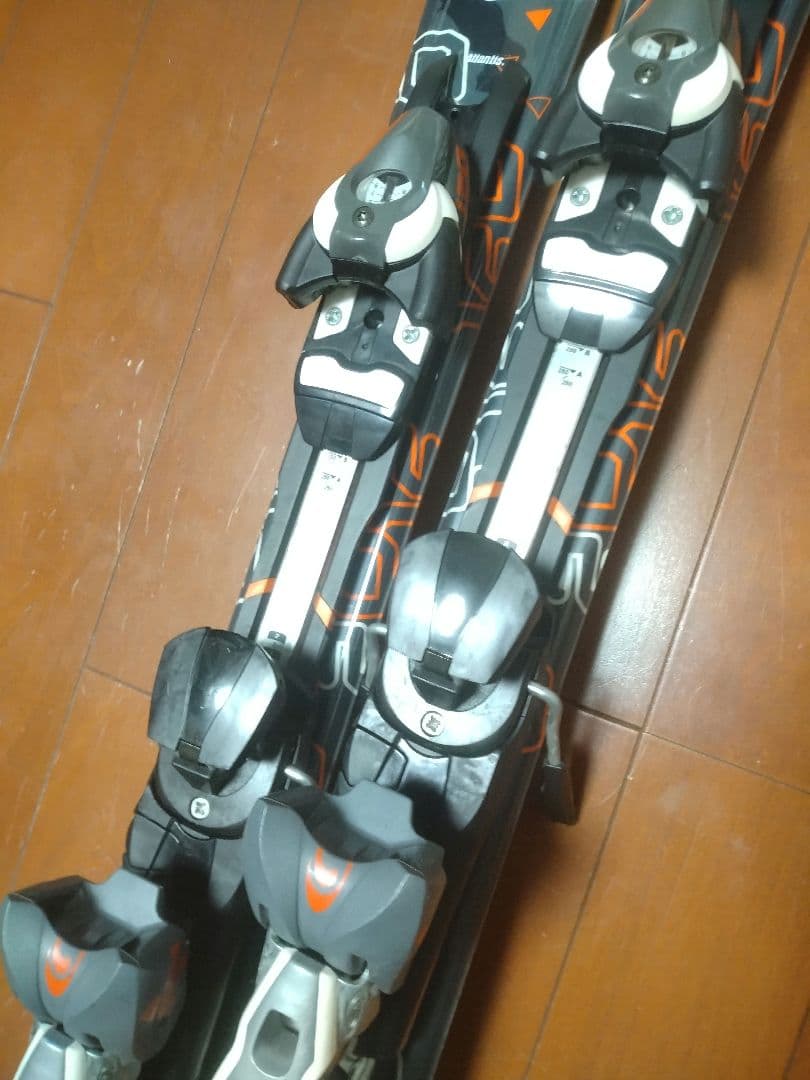 【状態良好☆】120cm　SALOMONミッドスキー板　送料無料！
