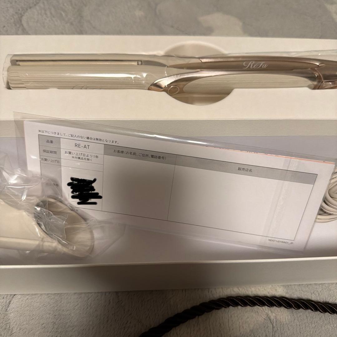 リファ ストレートアイロンプロ アイボリー