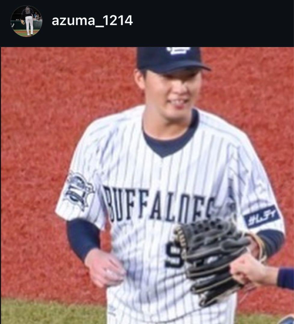 【支給実使用・初勝利モデル】ミズノプロ 東晃平 オリックスバファローズ グラブ