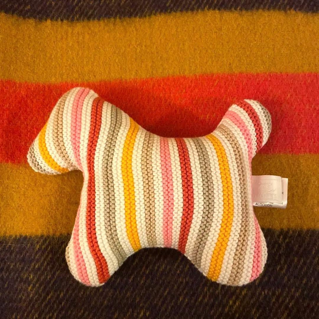 HERMES ストライプぬいぐるみ