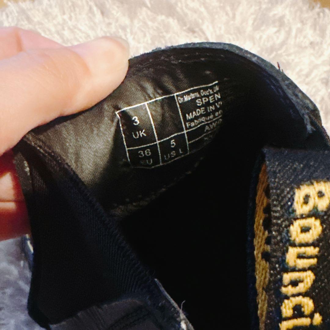 ドクターマーチン　チェルシーブーツ　uk3