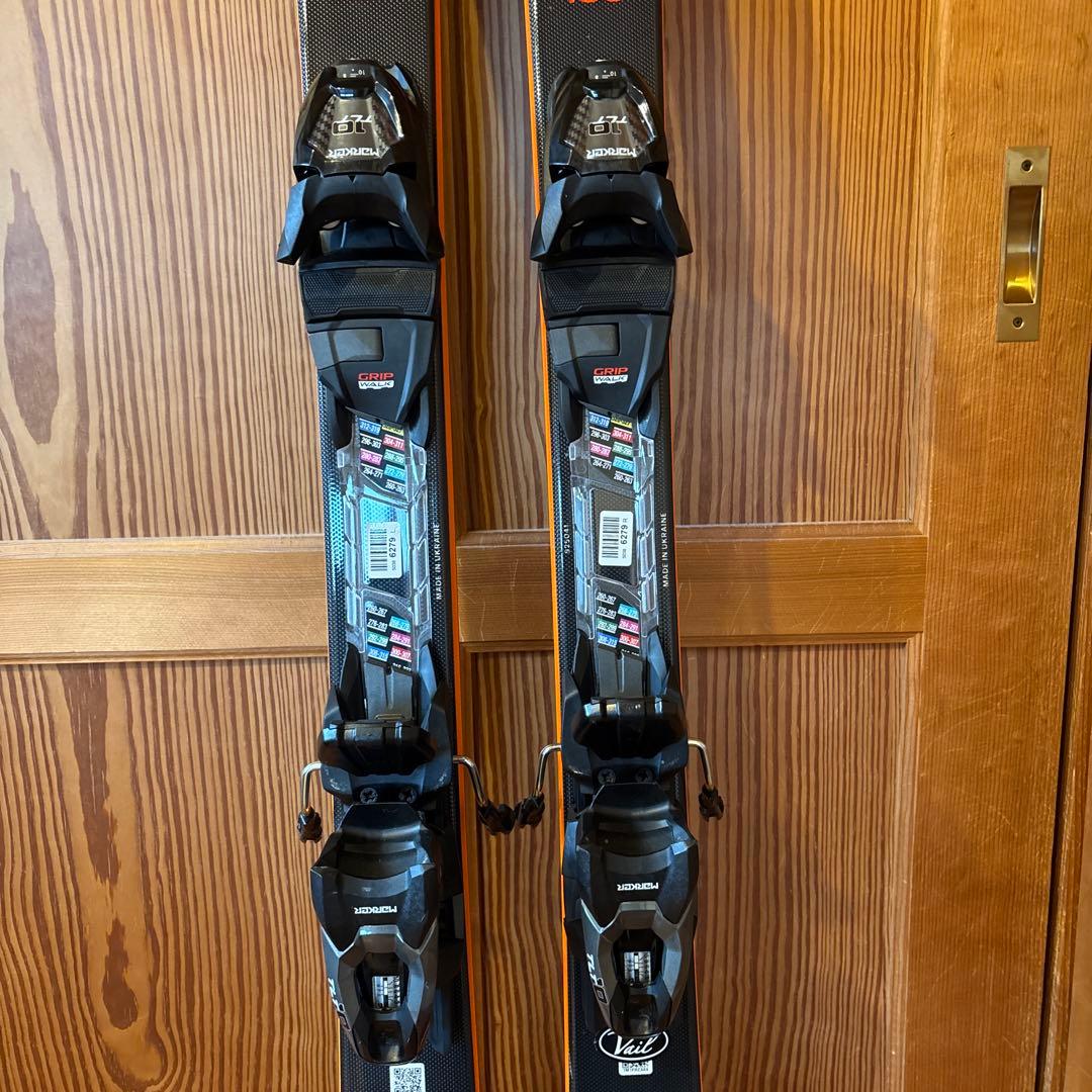 BLIZZARD WCR スキー 160cm オレンジ/ブラック