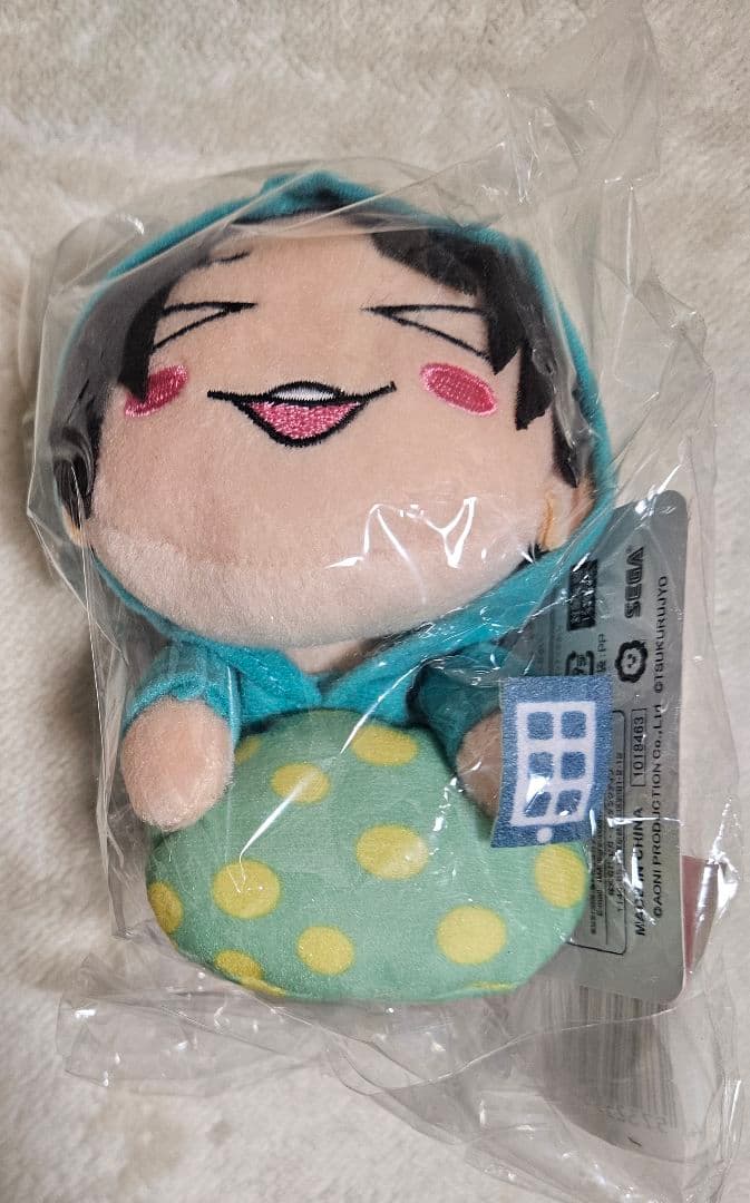 声優スタンプ　緑川光さん　寝そべり　ぬいぐるみ