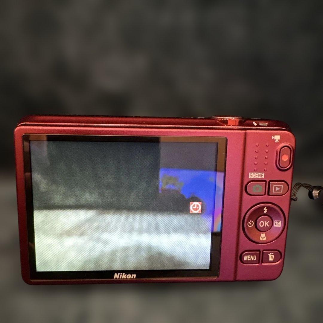 Nikon COOLPIX S6500 レッド コンパクトデジタルカメラ
