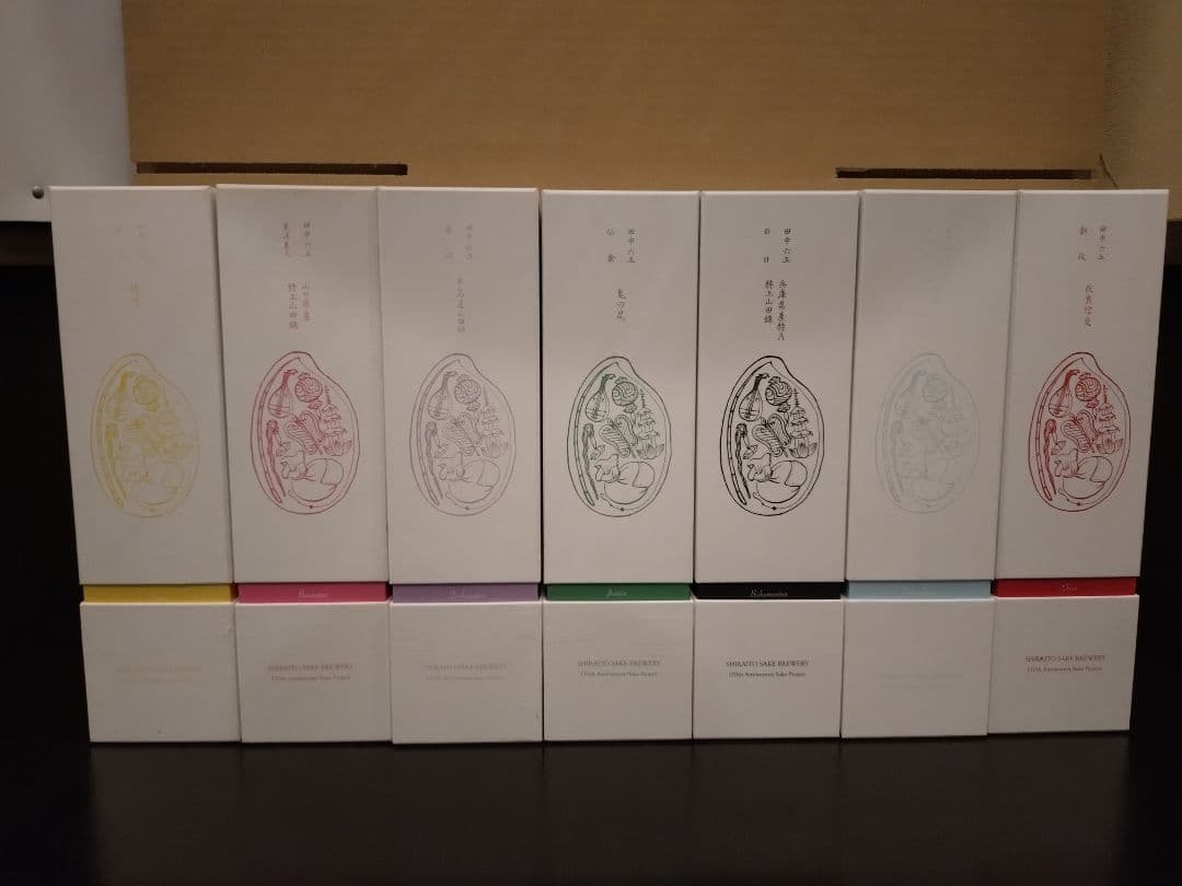 新政 酒の七福神 白糸酒造 全7本セット