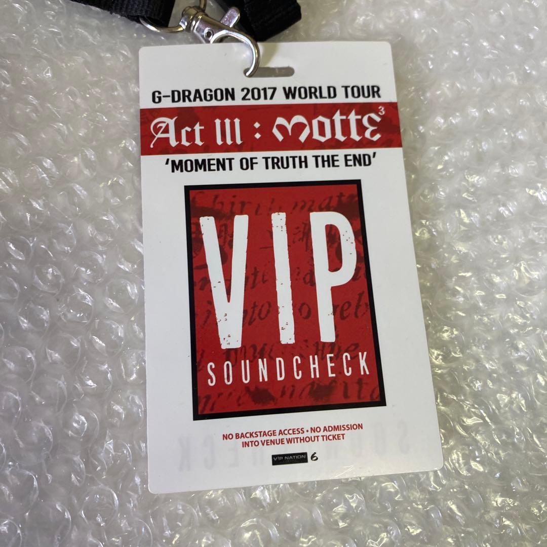 海外ツアー限定PEACEMINUSONE クリップ 赤 ジヨン gdragon