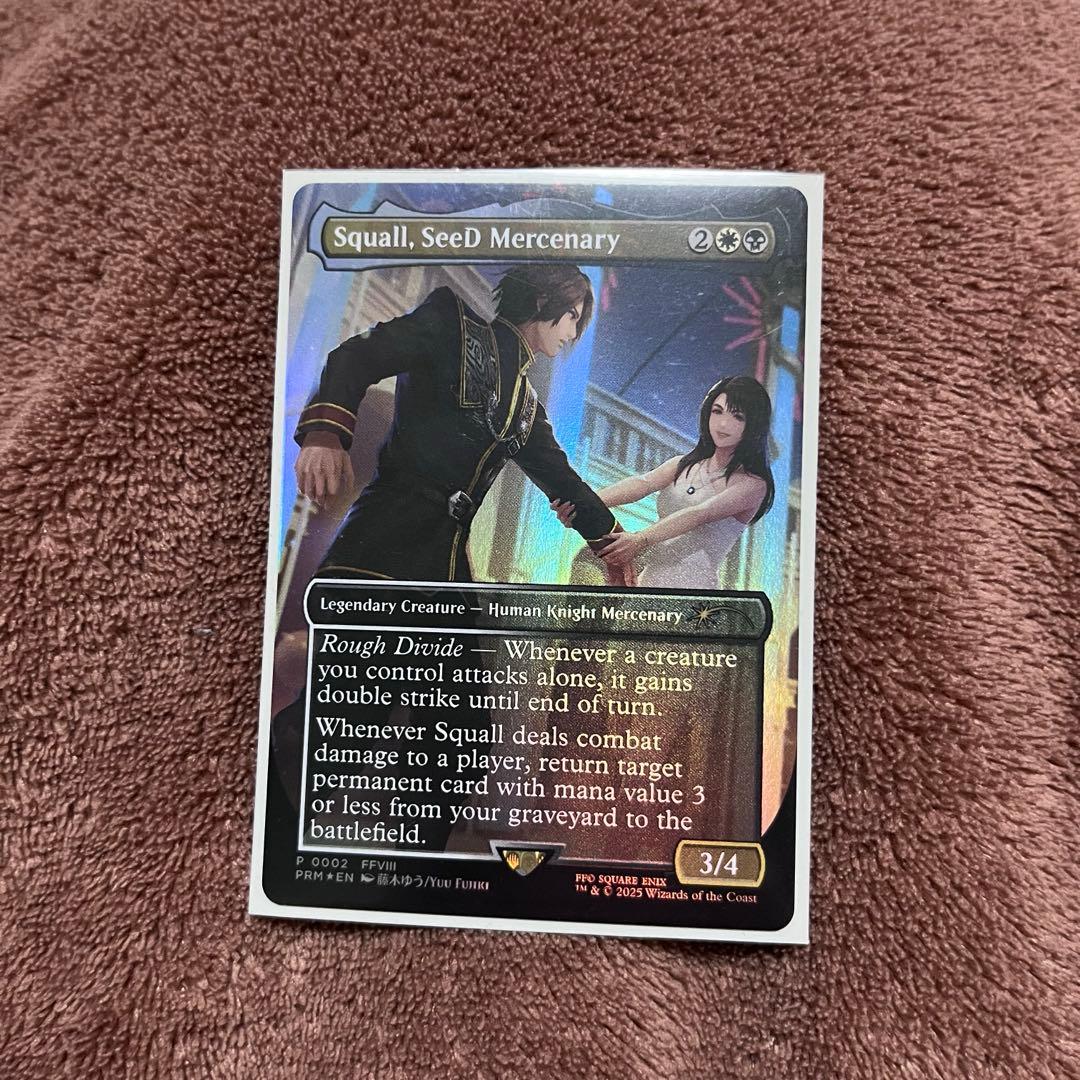 マジック：ザ・ギャザリング Squall,SeeD Mercenary MTG