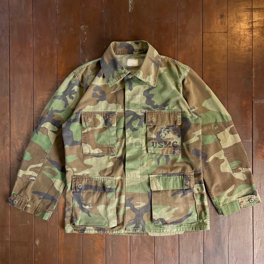 【USMC 米海兵隊】フィールドジャケット カモ 迷彩 米軍 NAVY
