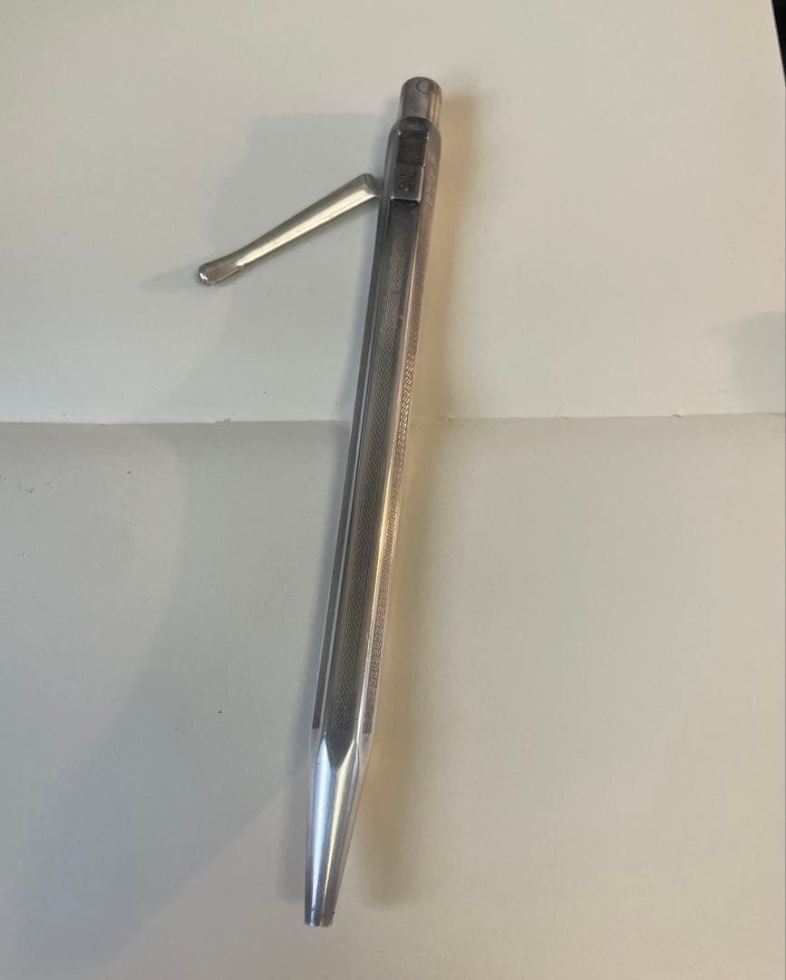 カランダッシュ ボールペン エクリドール グレンドージュ スターリングシルバー