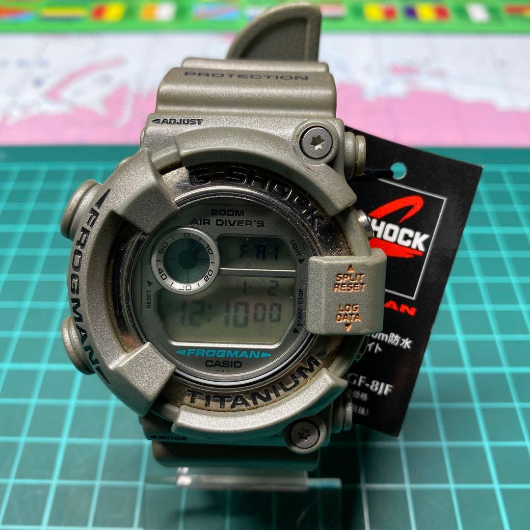 G-SHOCK DW|-8201GF-8 JF フロッグマンシルバー