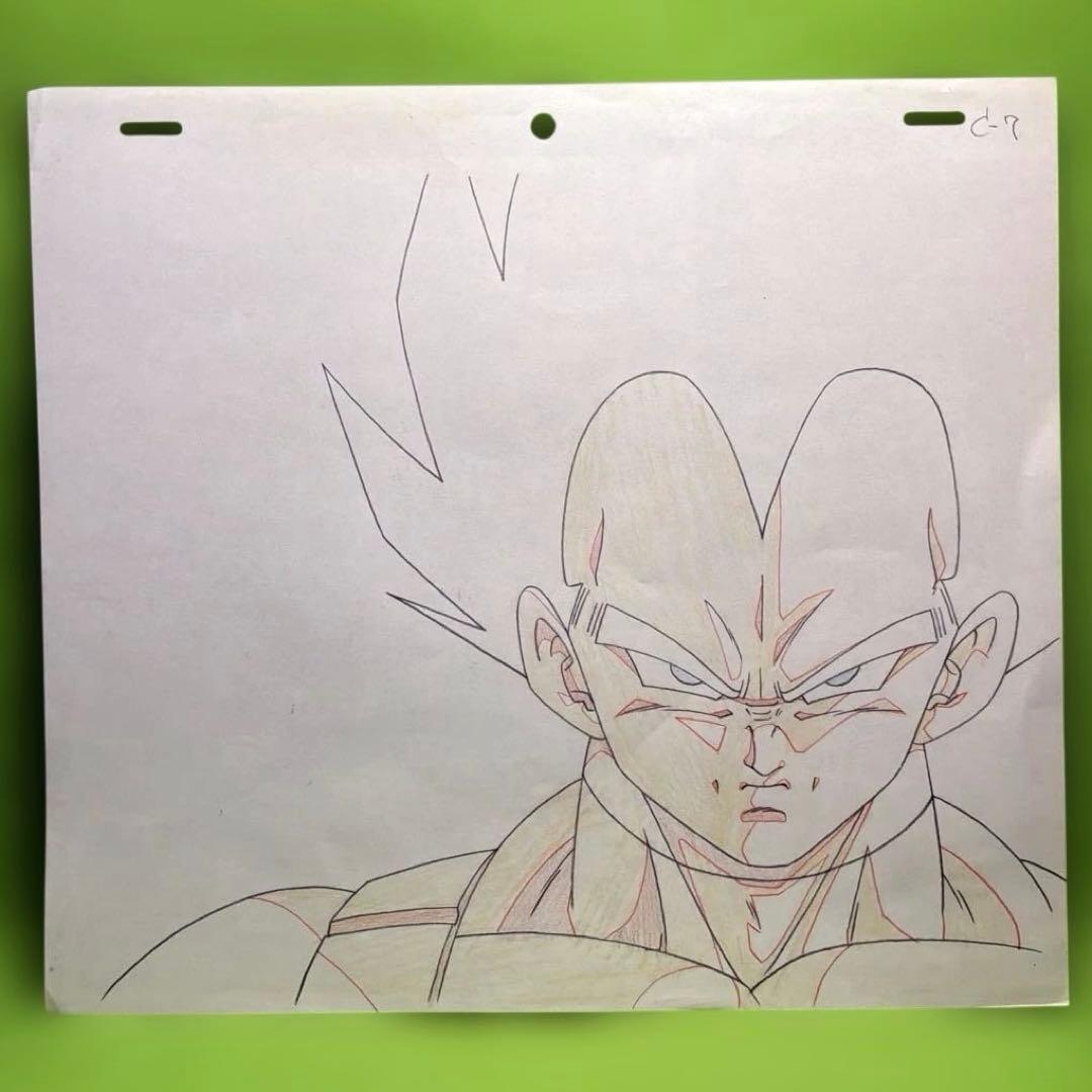 ドラゴンボールZ セル画 ベジータ