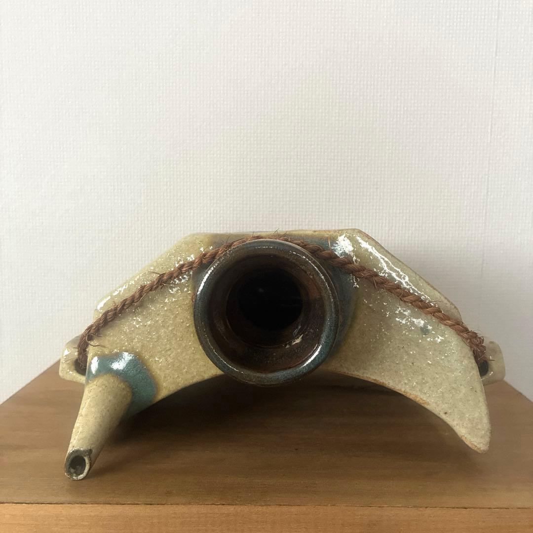 新品未使用 壺屋焼 金城須美子(金城次郎の長女) 抱瓶