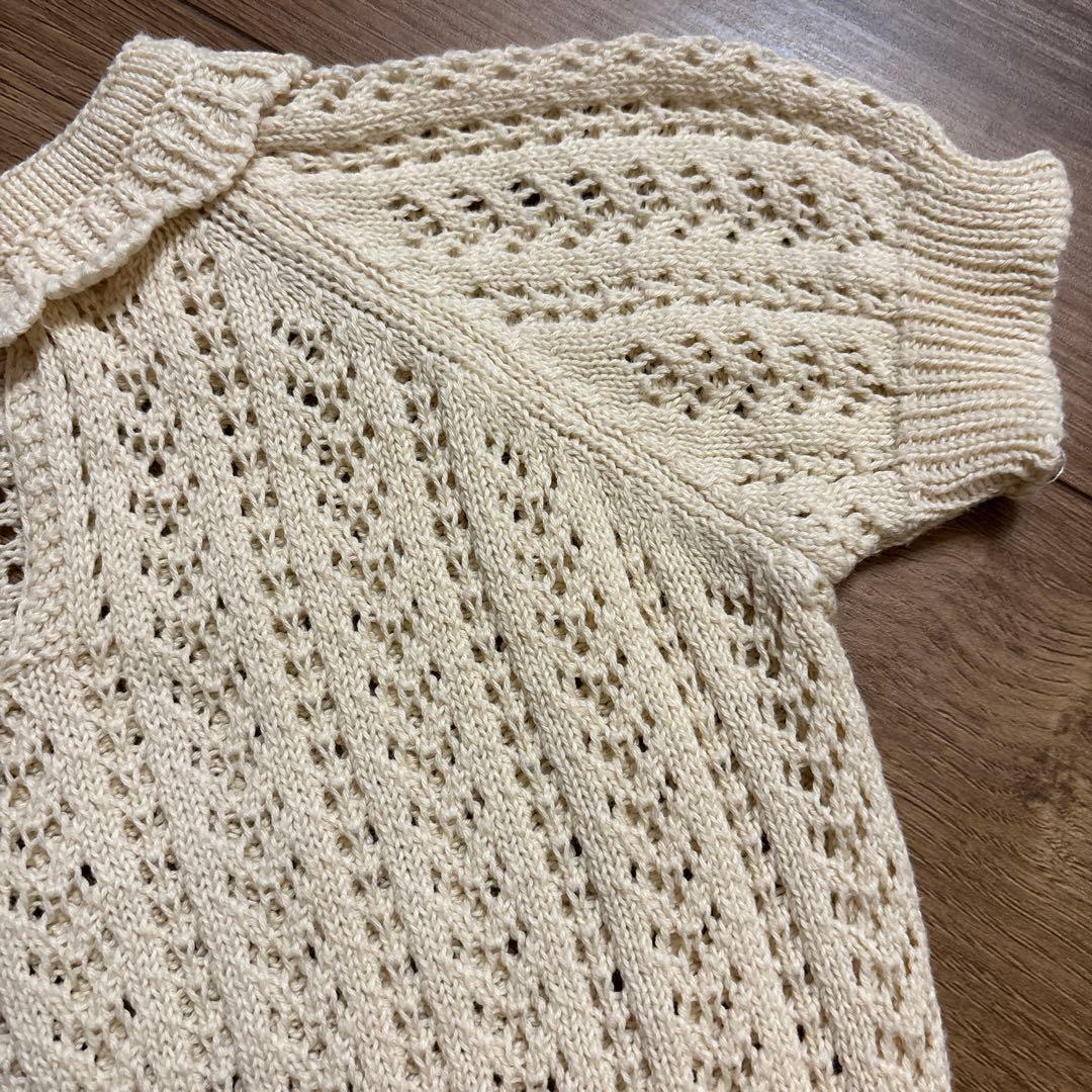 bebe oragnic ボンネット ロンパース