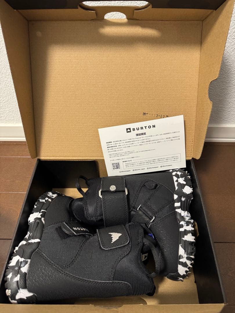 BURTON Mini Grom 子ども用スノーボードブーツ 9C