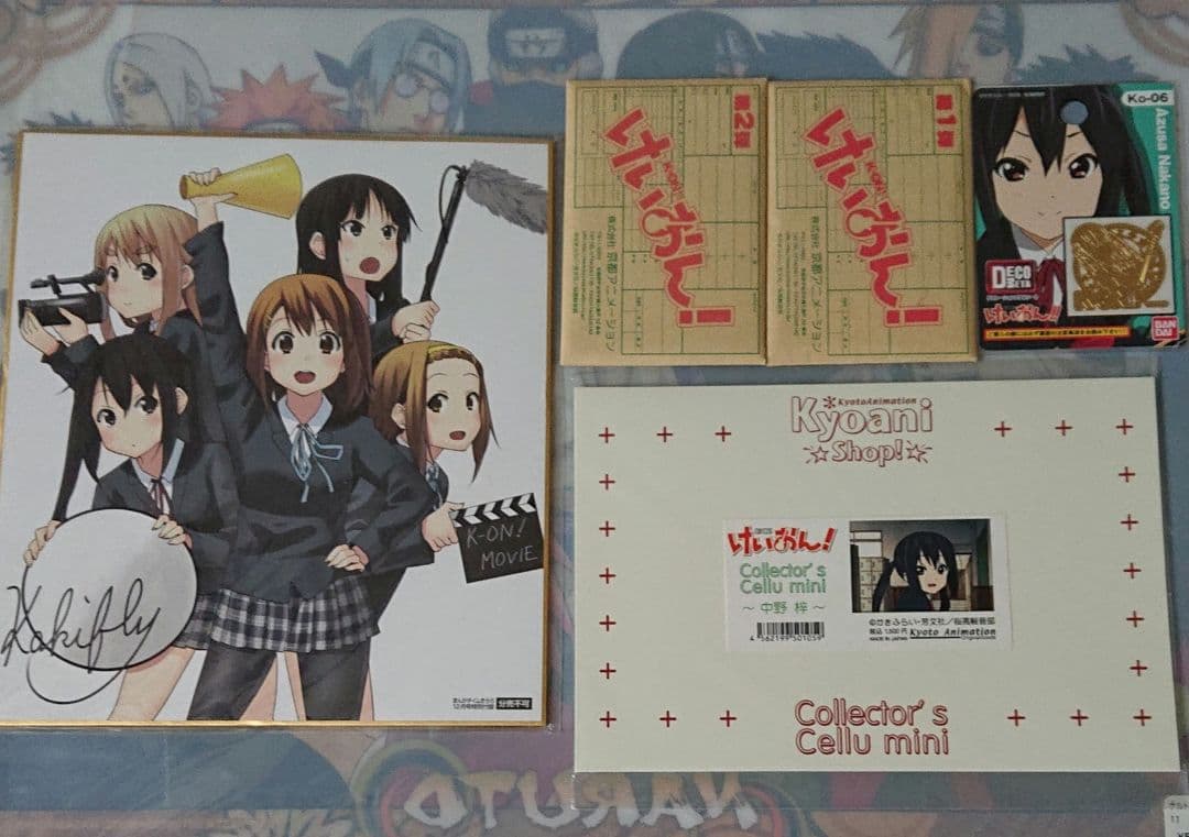 けいおん！ 中野梓 ミニセル画