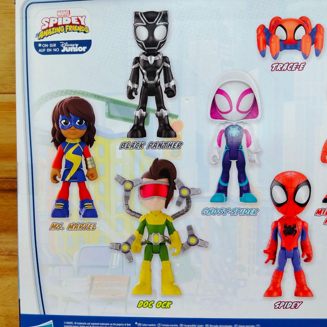 スパイディとすごいなかまたち フィギュアセット 10体 アメイジングフレンズ