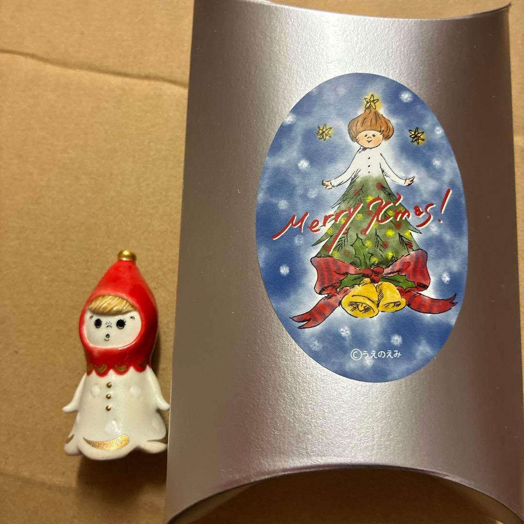 花＊花のお品です。うえのえみさん2025クリスマス新品ちび人形積奏コラボ