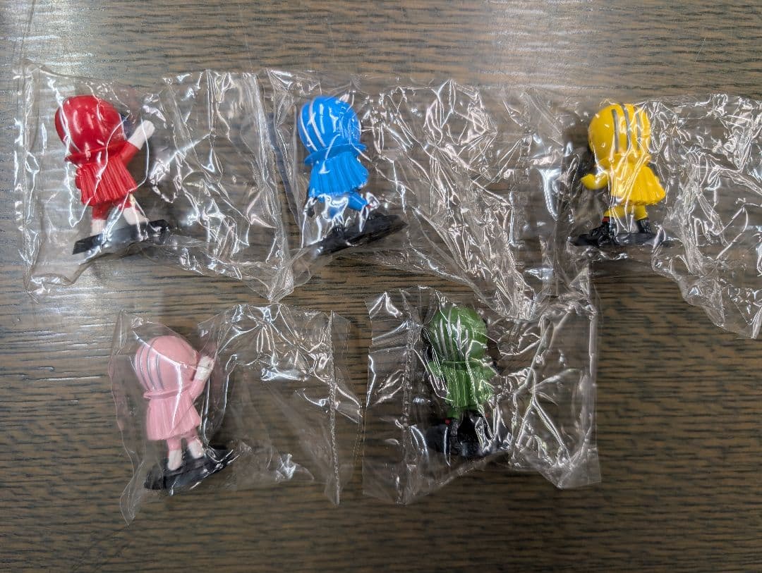 ※内袋未開封品【秘密戦隊ゴレンジャー】特撮ヒーローズ5体セット アカレンジャー他