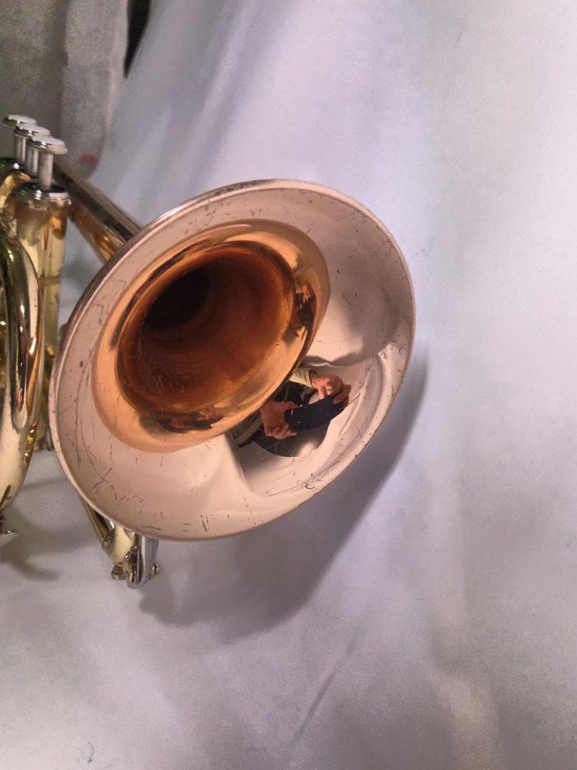 YAMAHA YCR-3330 ショートコルネット 赤ベル 動作良好 #2343