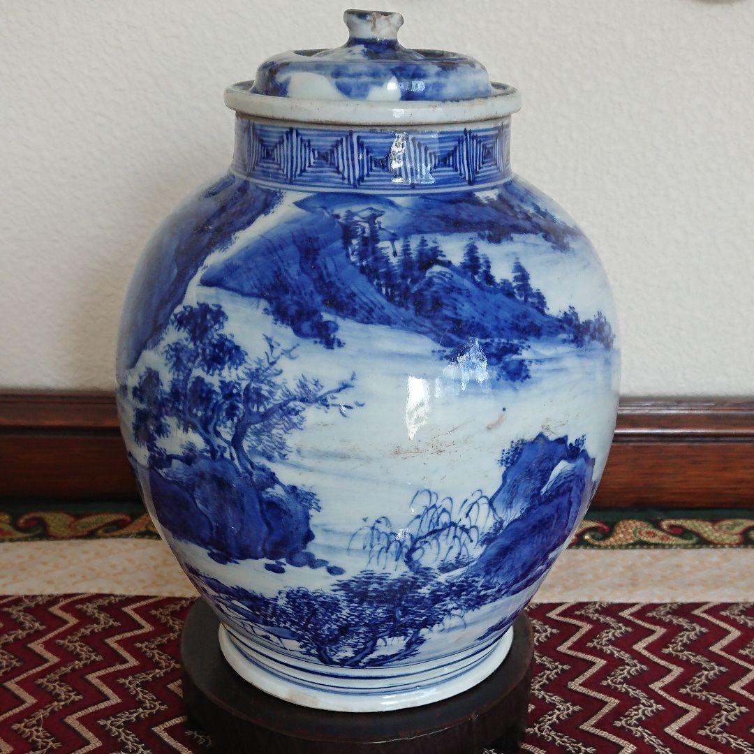 史料館・博物館クラス骨董！逸品の『沈香壺』江戸絵師