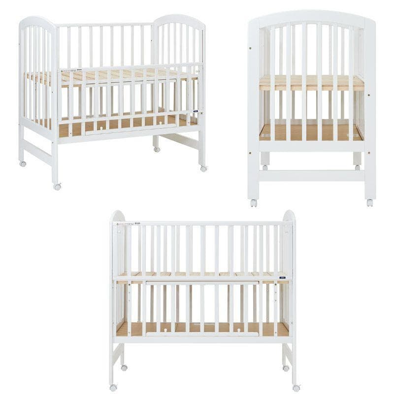 【ぺっぺ】KATOJIハイポジションベビーベッドアーチ（ホワイト）