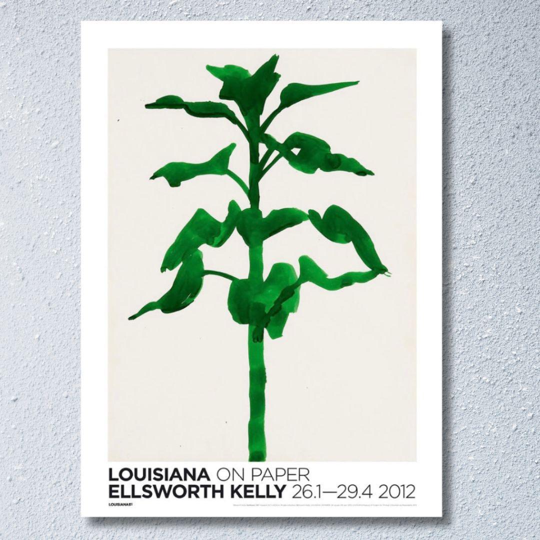 Ellsworth Kelly Sunflower (1957) Poster