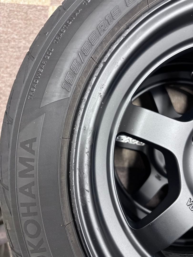 15インチ TE37V 2324モデル アドバンフレバ4本セット