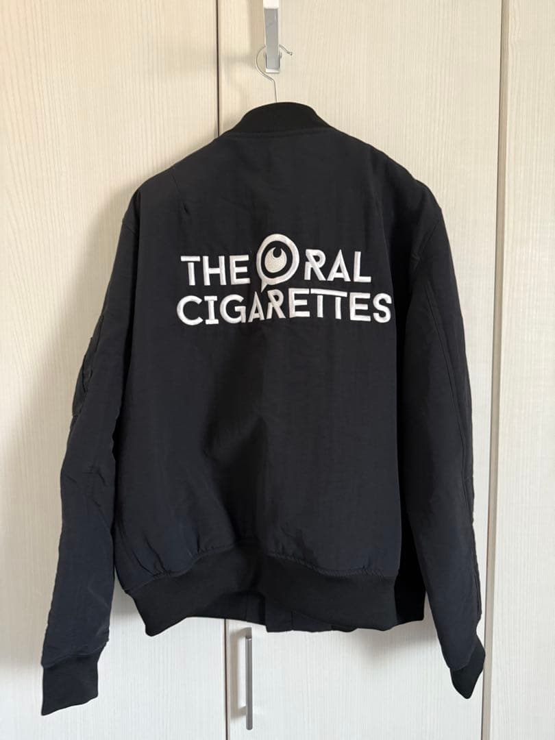 THE ORAL CIGARETTES BKW!! MA-1 XLサイズ