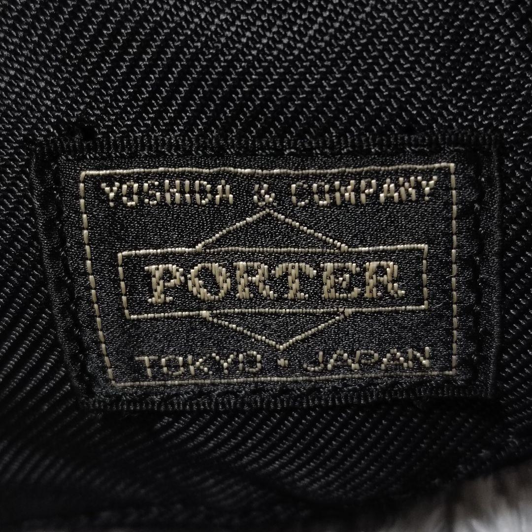 ポーター ハーフムーン ショルダーバッグ PORTER 黒 三日月