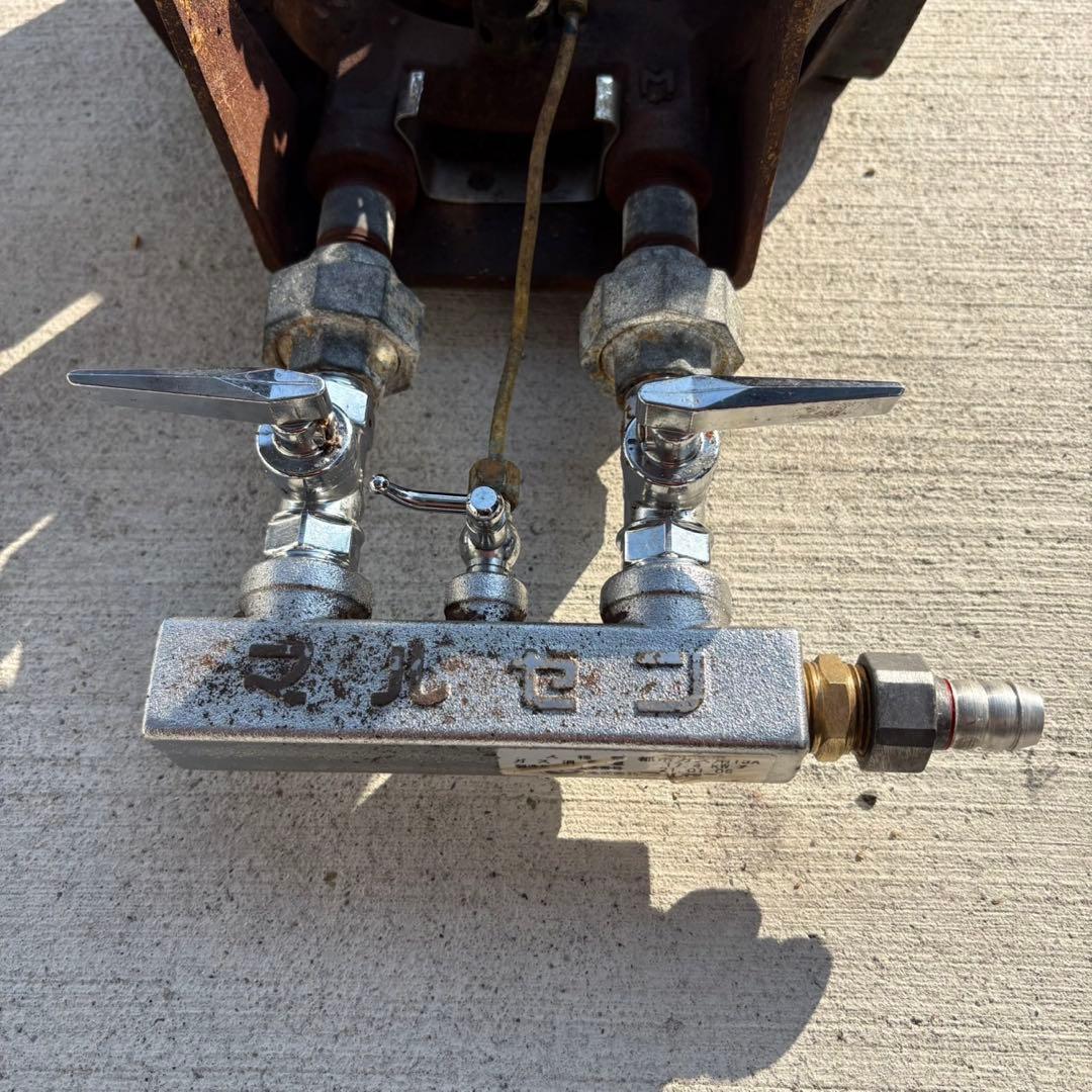 ① マルゼン スーパージャンボバーナー 鋳物コンロ 都市ガス 飲食店 業務用