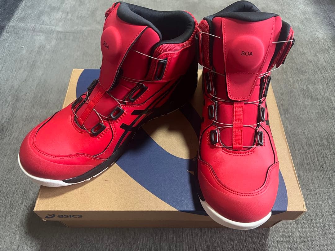 アシックス ハイカット安全靴 26.5cm ウィンジョブCP304 BOA