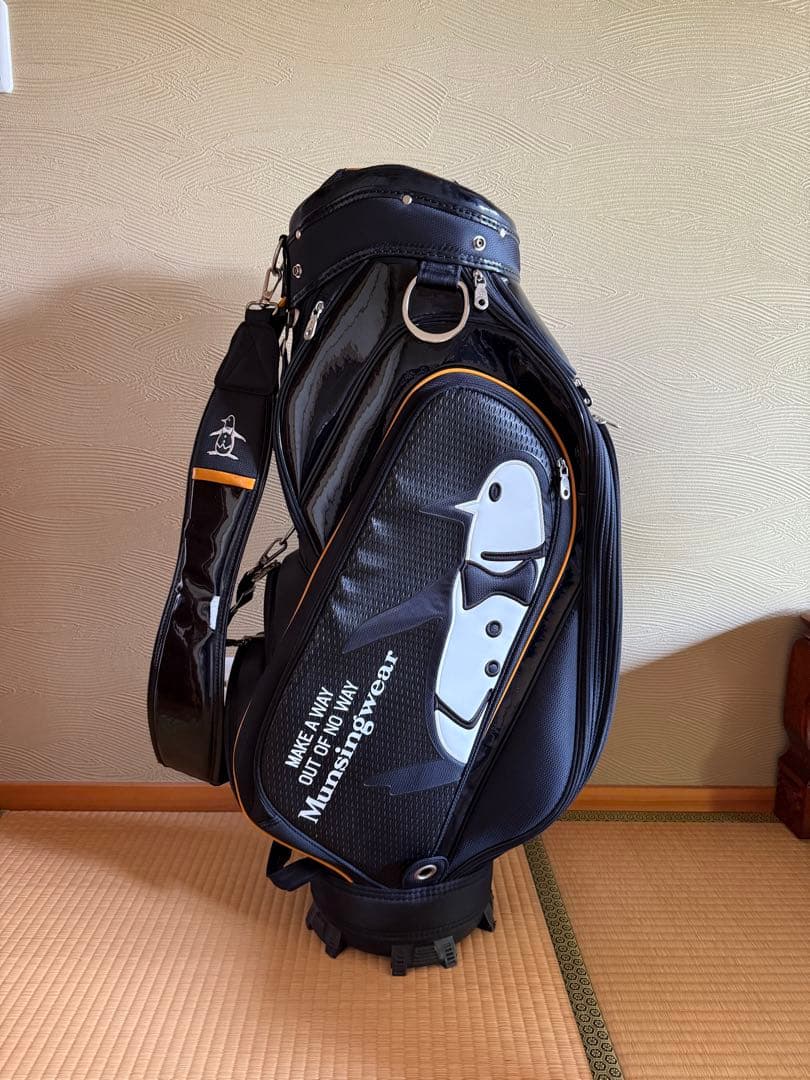 2*4様 Munsingwearゴルフバッグ ブラック