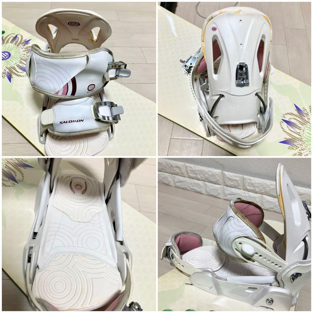 【ケース付】morrowモロースノーボードセット145cm/サロモン バインS