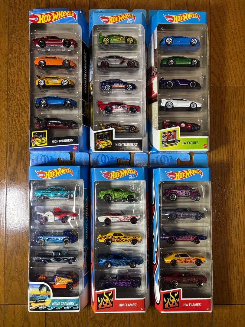 ホットウィール 5カーパック　6個セット