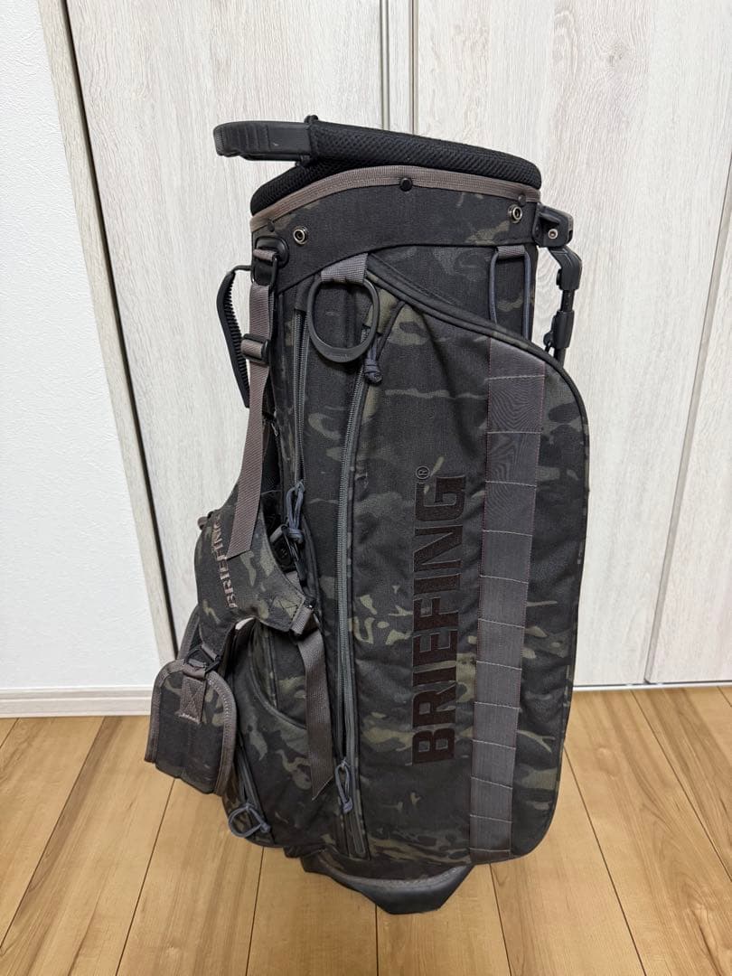 BRIEFING ブリーフィング キャディバッグ CR-4マルチカムブラック