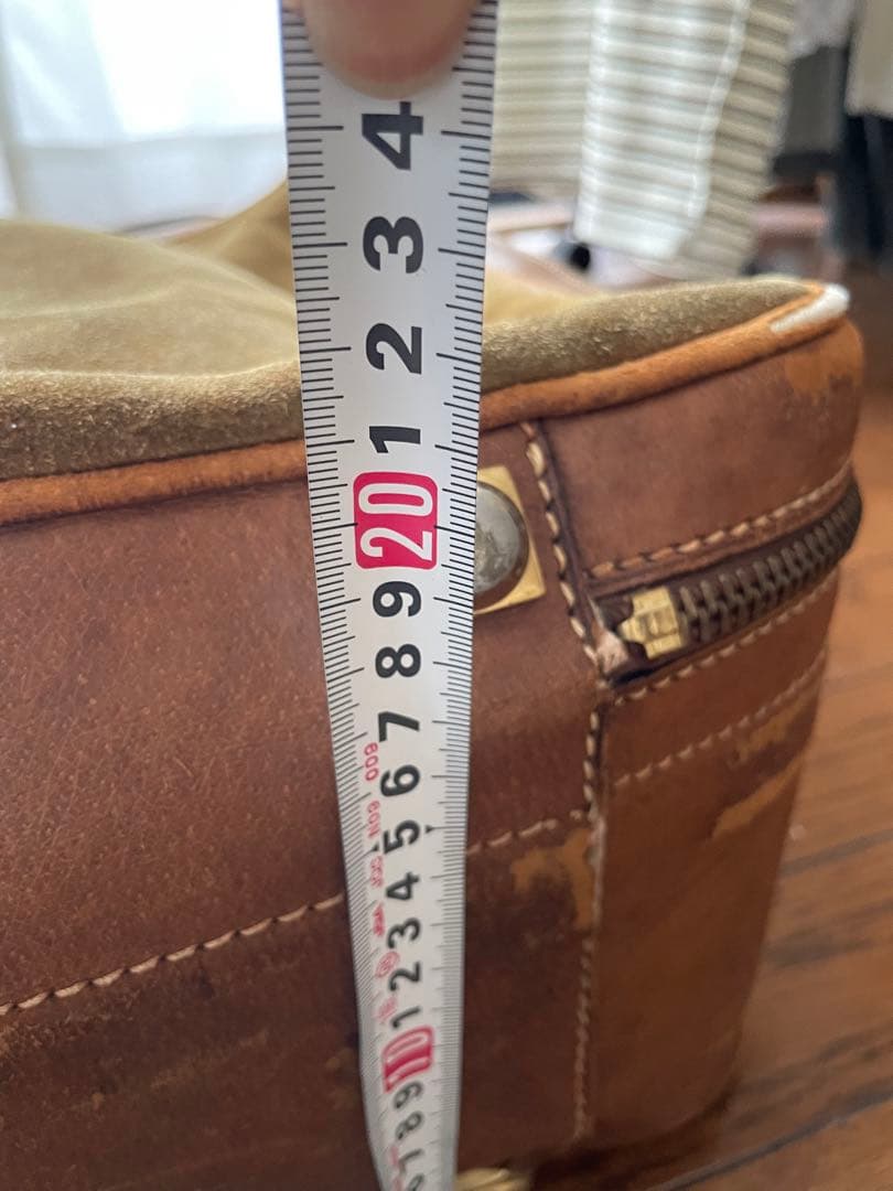 Gucci ボストンバッグ スエード ベージュ 大型