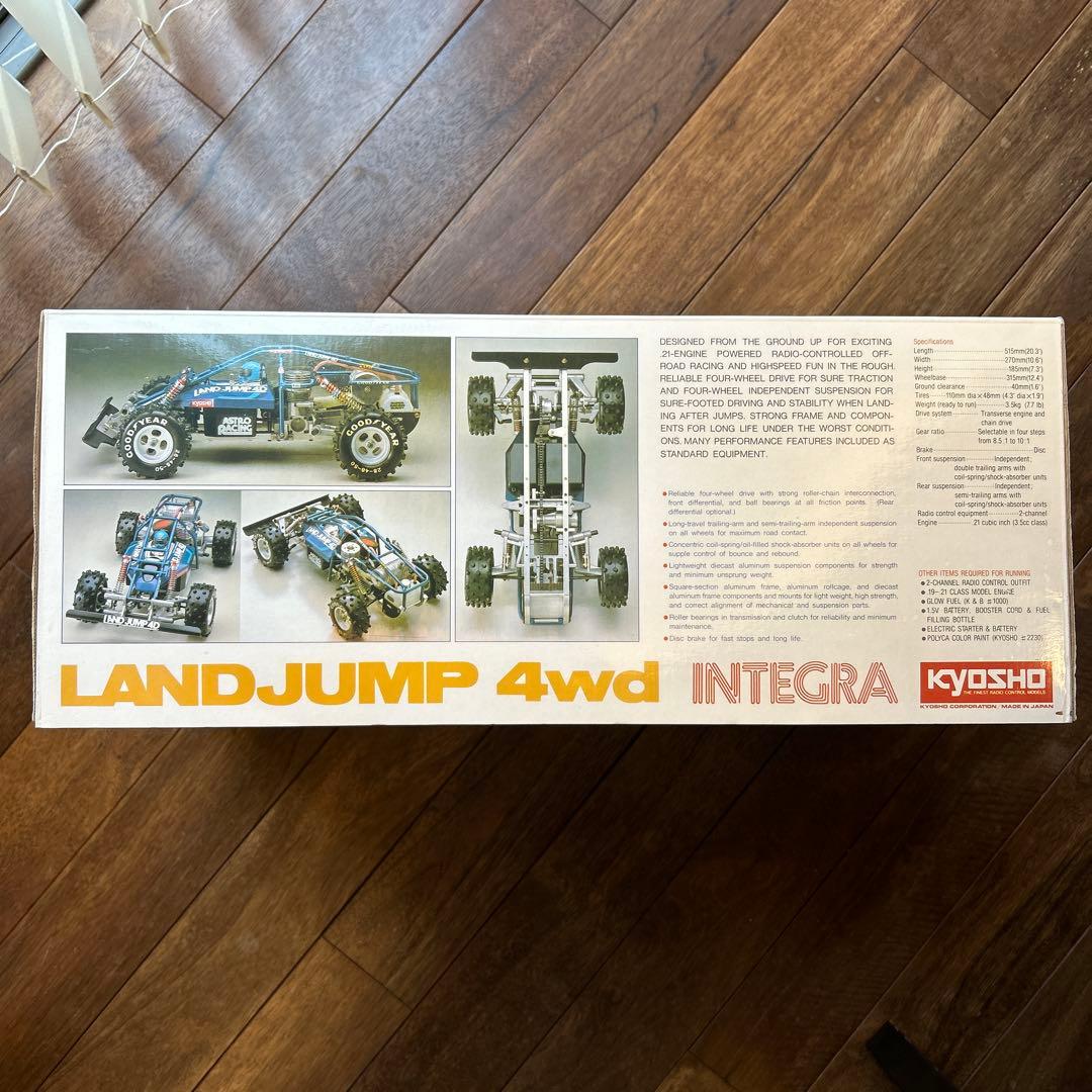 ランドジャンプ 4WD インテグラ 1:8スケール 未走行