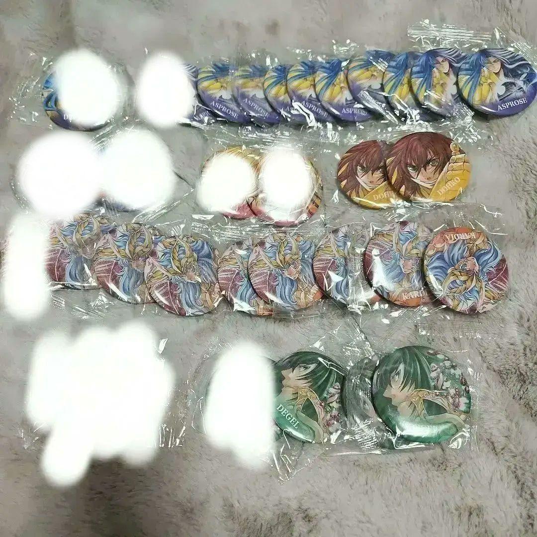 聖闘士星矢ロストキャンバス　LC 中国　公式　缶バッチ　画集　特典