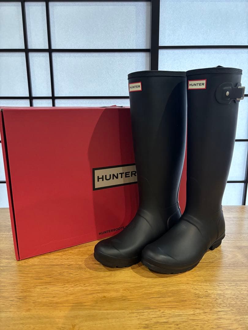HUNTER レインブーツ【新品】【値下げ不可】【25cm】