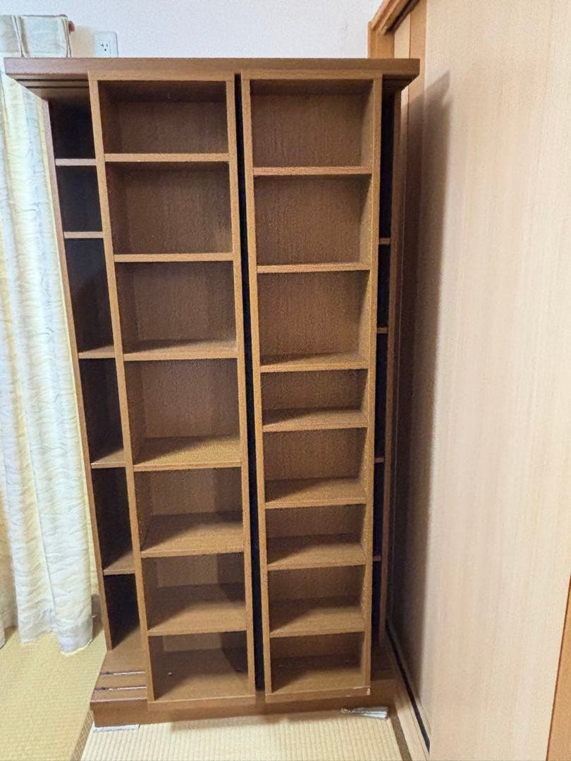 値下げ　スライド本棚　丸伸　通販生活