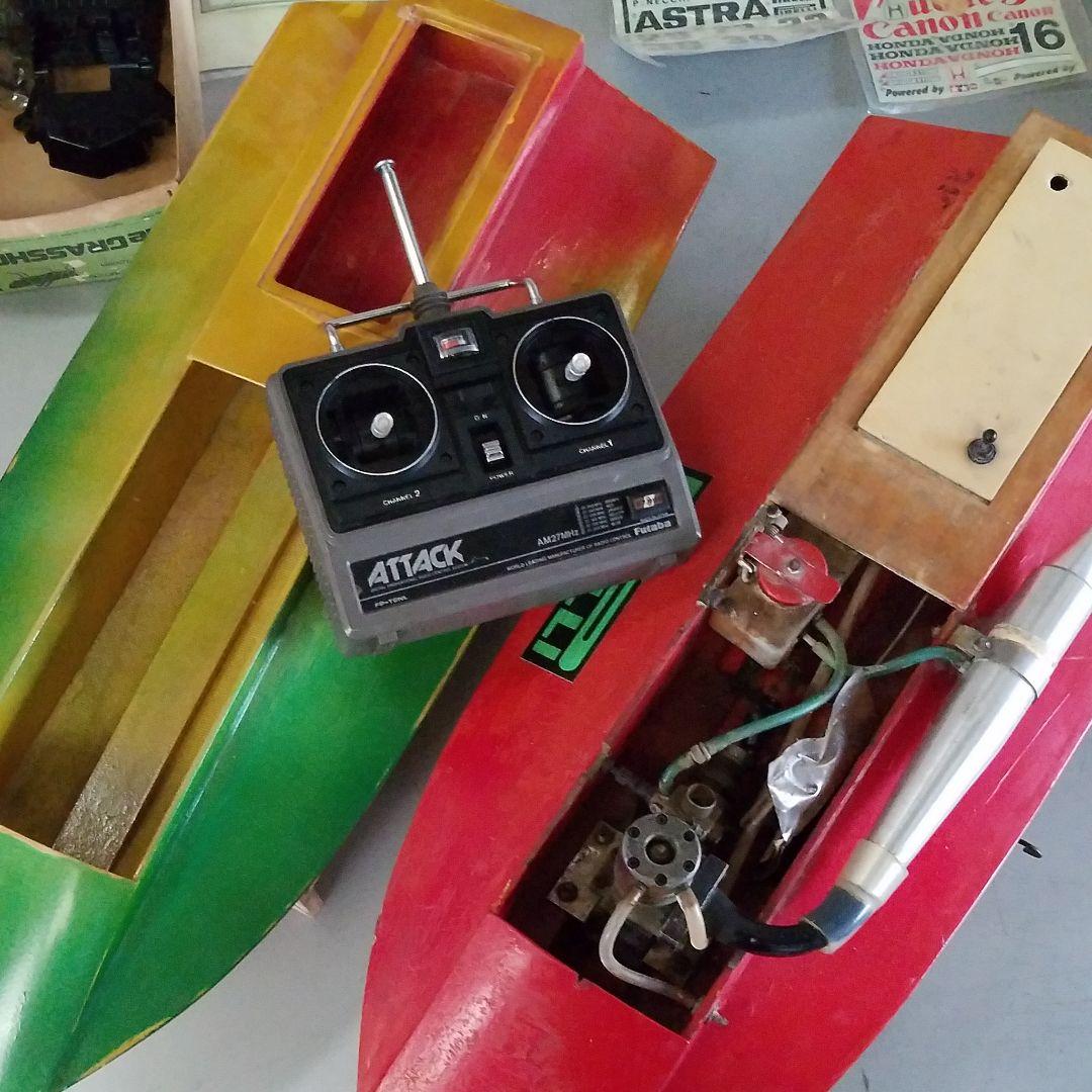 中古船ラジコン、新品パーツ　まとめうり