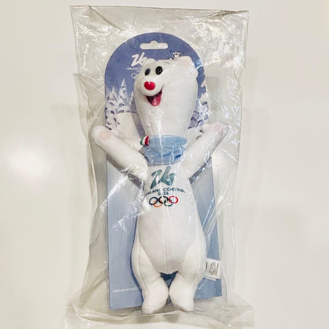 2026 ミラノ オリンピック マスコット ぬいぐるみ Tina 27cm