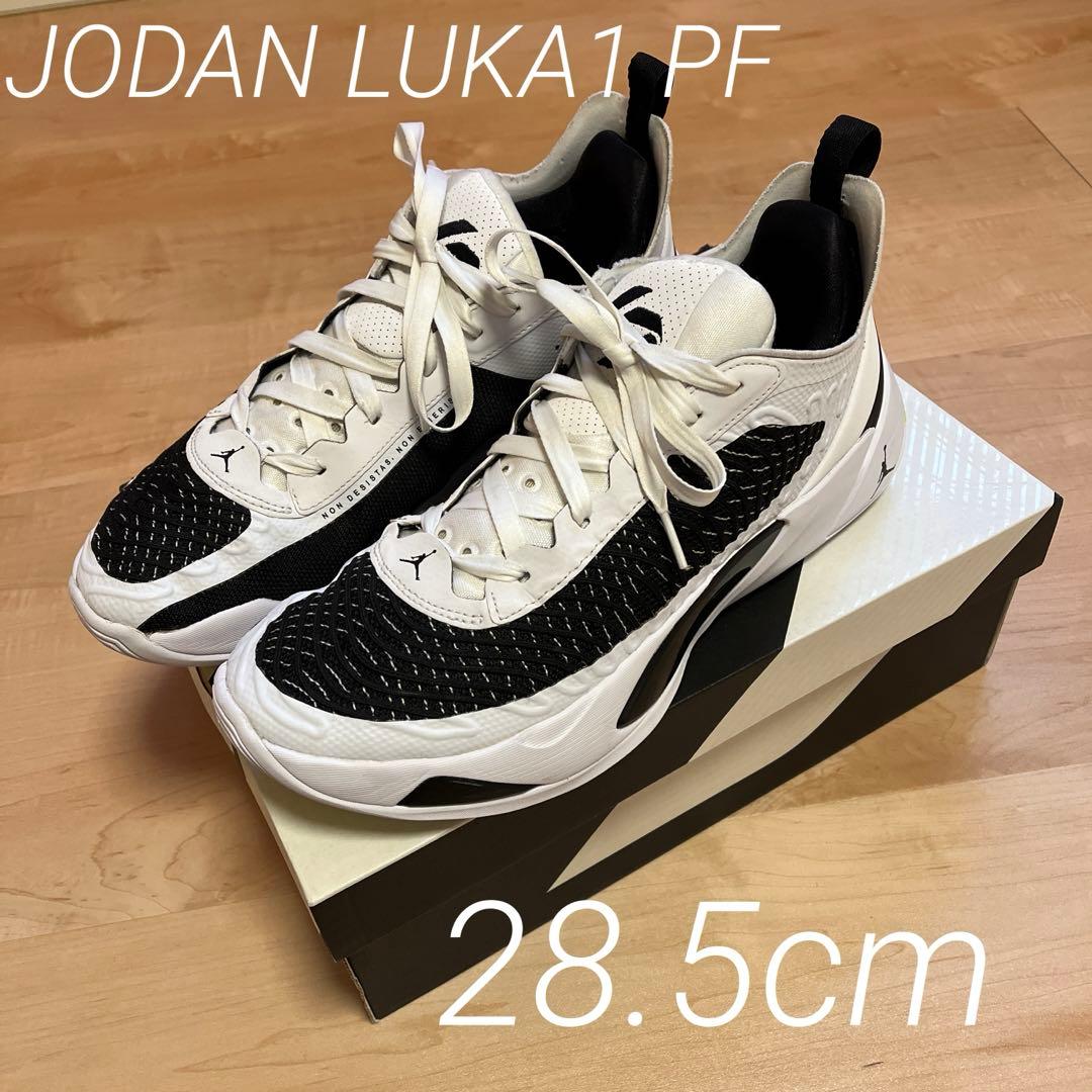 ジョーダン ルカ１ JODAN LUKA1 PF 白/黒 28.5