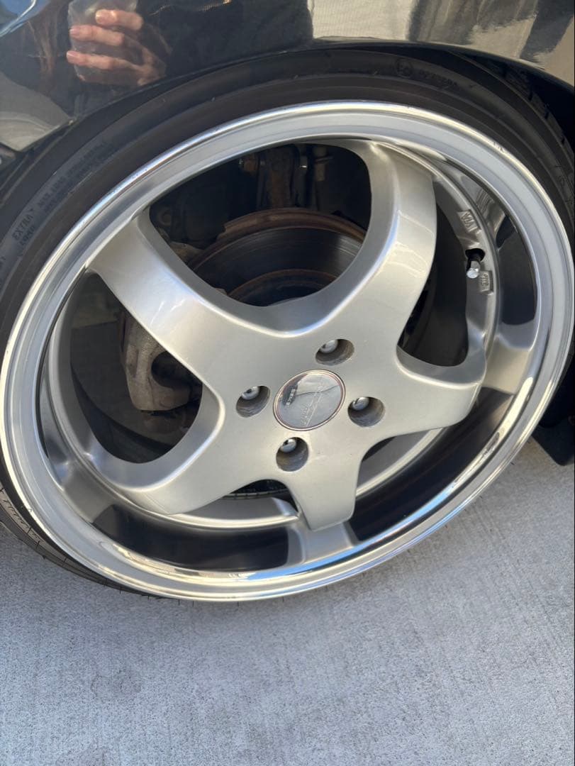 NKB CUP 16インチ　PCD100 4H 深リム アルミホイール4本