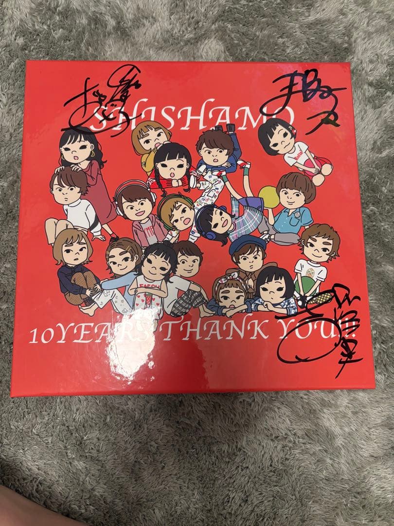 SHISHAMO 10YEARS THANK YOU サイン入り