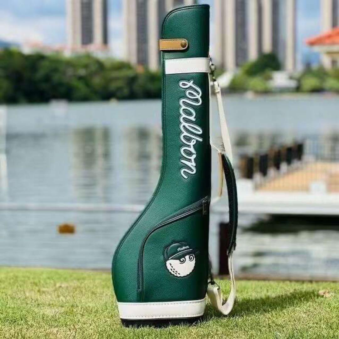 マルボン ゴルフ クラブケース ハーフケース malbon キャディバッグ 3色